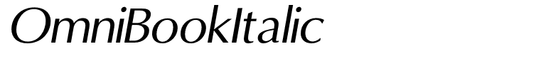 OmniBookItalic