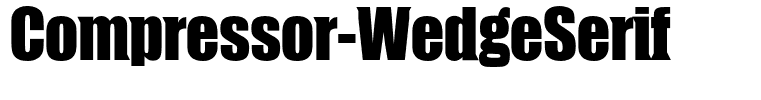 Compressor-WedgeSerif