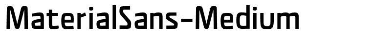 MaterialSans-Medium