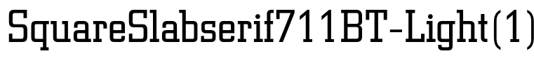 SquareSlabserif711BT-Light(1)