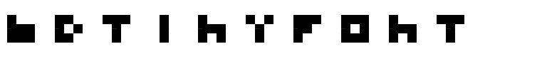 BDTINYFONT