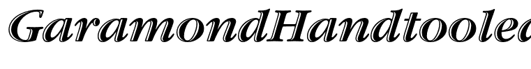 GaramondHandtooledITCStd-Italic