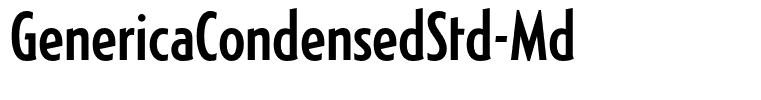 GenericaCondensedStd-Md