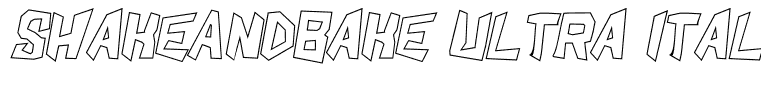 ShakeAndBake Ultra Italic