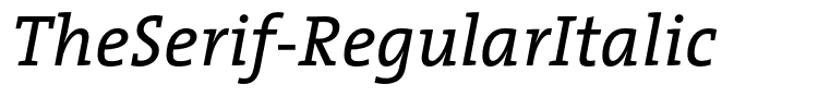 TheSerif-RegularItalic