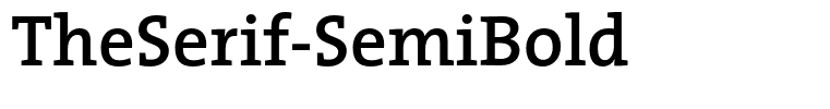 TheSerif-SemiBold