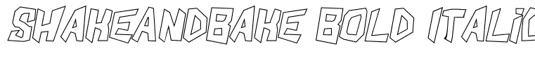 ShakeAndBake Bold Italic