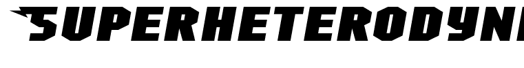 Superheterodyne Regular