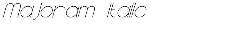 Majoram Italic