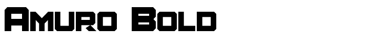 Amuro Bold