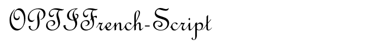 OPTIFrench-Script