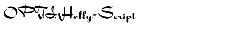 OPTIHolly-Script