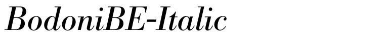 BodoniBE-Italic