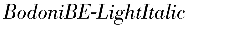 BodoniBE-LightItalic