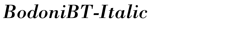 BodoniBT-Italic