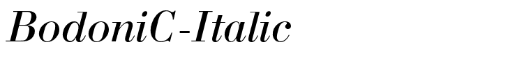 BodoniC-Italic