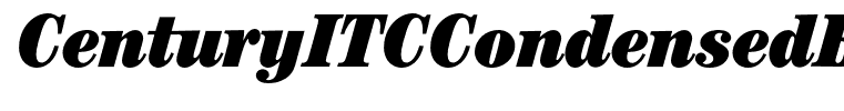 CenturyITCCondensedBQ-UltraItalic