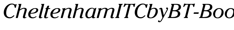 CheltenhamITCbyBT-BookItalic