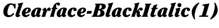 Clearface-BlackItalic(1)