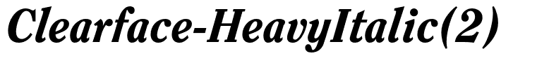 Clearface-HeavyItalic(2)