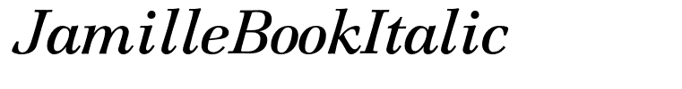 JamilleBookItalic