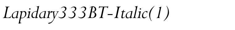 Lapidary333BT-Italic(1)