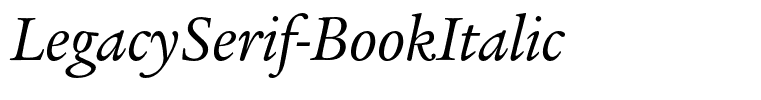 LegacySerif-BookItalic