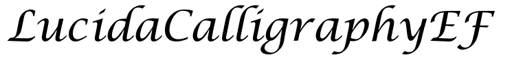 LucidaCalligraphyEF