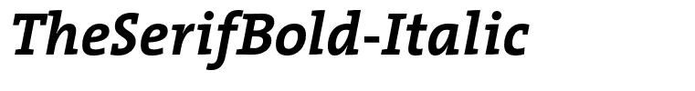 TheSerifBold-Italic