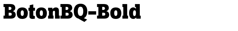 BotonBQ-Bold