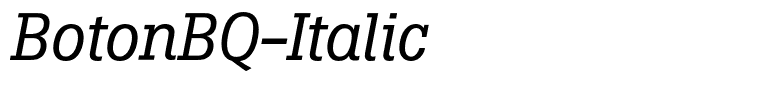 BotonBQ-Italic