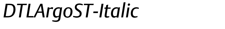 DTLArgoST-Italic