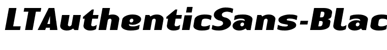 LTAuthenticSans-BlackItalic