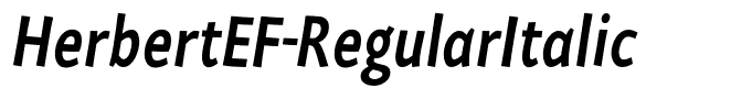 HerbertEF-RegularItalic