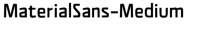 MaterialSans-Medium