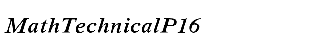 MathTechnicalP16