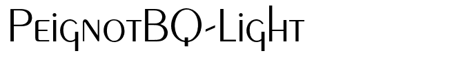 PeignotBQ-Light