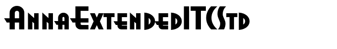 AnnaExtendedITCStd