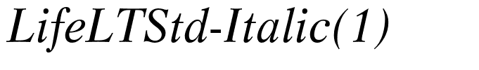 LifeLTStd-Italic(1)