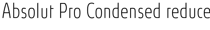 Absolut Pro Condensed reduced Regular[4]