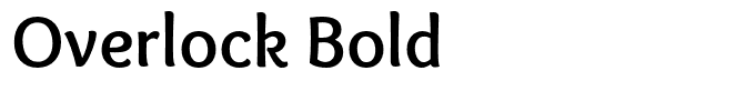 Overlock Bold