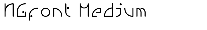 NGfont Medium