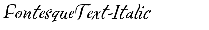 FontesqueText-Italic