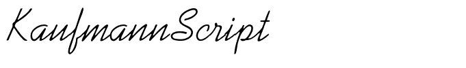 KaufmannScript