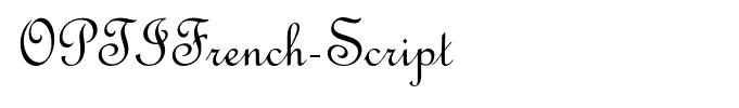 OPTIFrench-Script