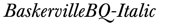 BaskervilleBQ-Italic