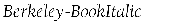 Berkeley-BookItalic