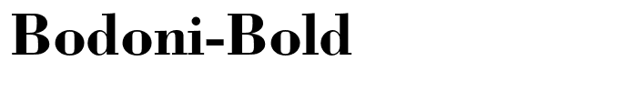 Bodoni-Bold