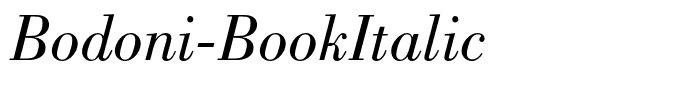 Bodoni-BookItalic