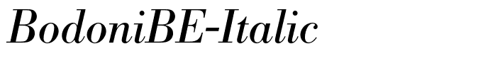 BodoniBE-Italic